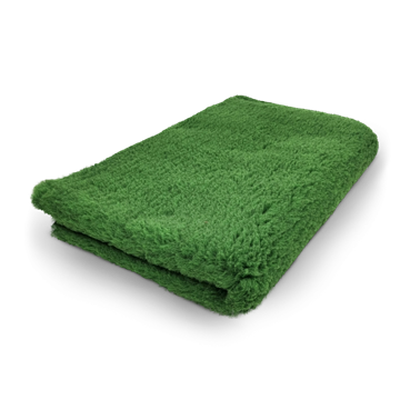 Vetbed hundetæppe, grøn plain, non-slip, 150×100 cm