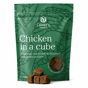 OLIVER´S SIGNATURE CHICKEN IN A CUBE