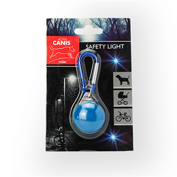 Active Canis LED light carbine hook, lygte med karabinhage, blå