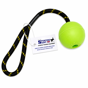 Gummibold med reb, grøn, small