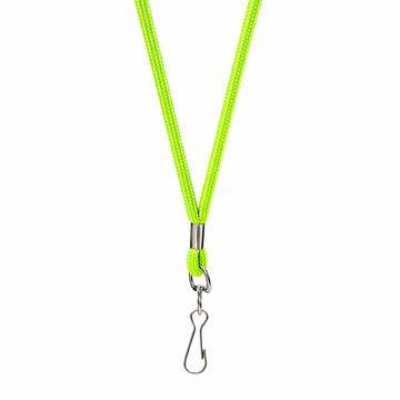 Fløjtesnor til hundefløjte, neongrøn