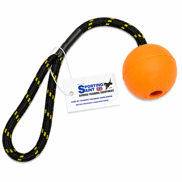 Gummibold med reb, orange, small