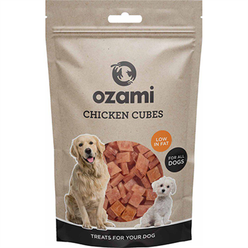 Ozami Chicken Cubes, godbidder med kylling, 100 gr.