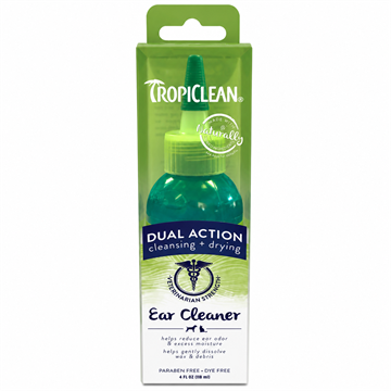 Ørerens Tropiclean Dual Action 