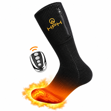 Happyhot Merino varmesokker - Premium 2.0 - KORT MODEL - STR. 36 - 40