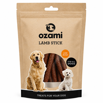 Ozami Tyggestænger med lam, 11 cm, 100 gr.