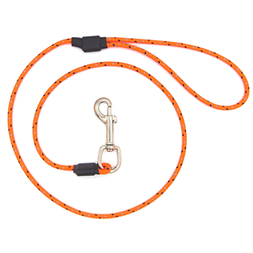 Hundeline, 5 mm., 1 m., orange