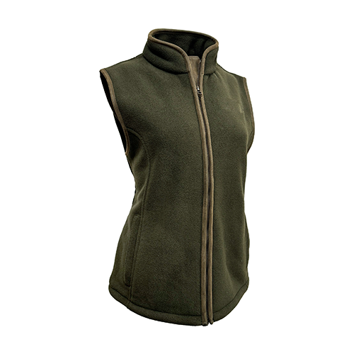 Duck Dri x Fortis Vellus fleece vest, dame, green