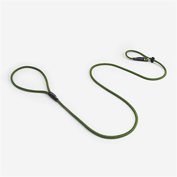 Dog & Field Signature Slip lead, 1,25 m., 5 mm, olivengrøn