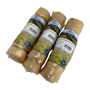 Tyggerulle af oksehovedhud 15-16 cm