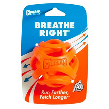 CHUCKIT Breathe Right bold, str. L, Ø7,6 cm, orange
