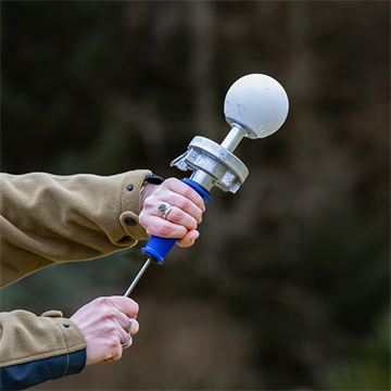 Launcher Ball til dummyskyder, hvid
