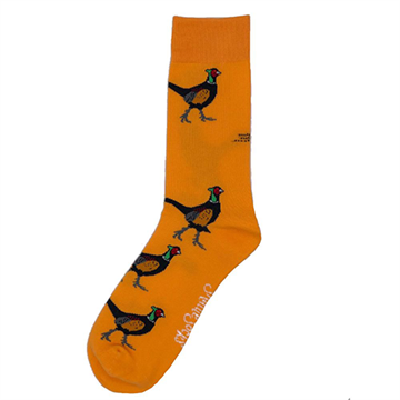 ShuttleSocks sokker med fasan, Orange