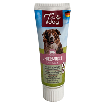 Tubidog med leverpostej, 75 g.