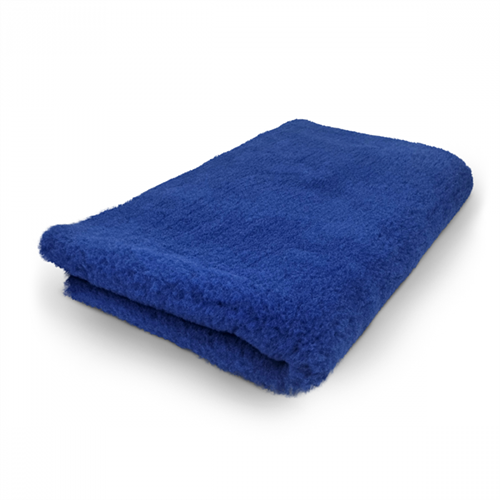 Vetbed hundetæppe, royal blue plain, non-slip, 150×100 cm